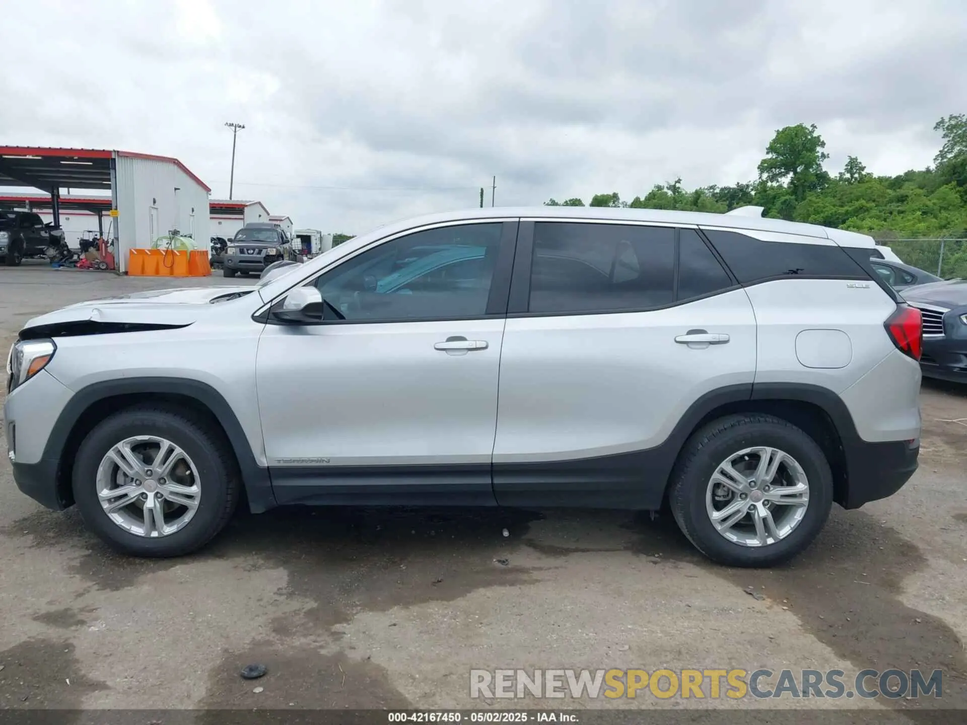 14 Photograph of a damaged car 3GKALMEV2ML363310 GMC TERRAIN 2021