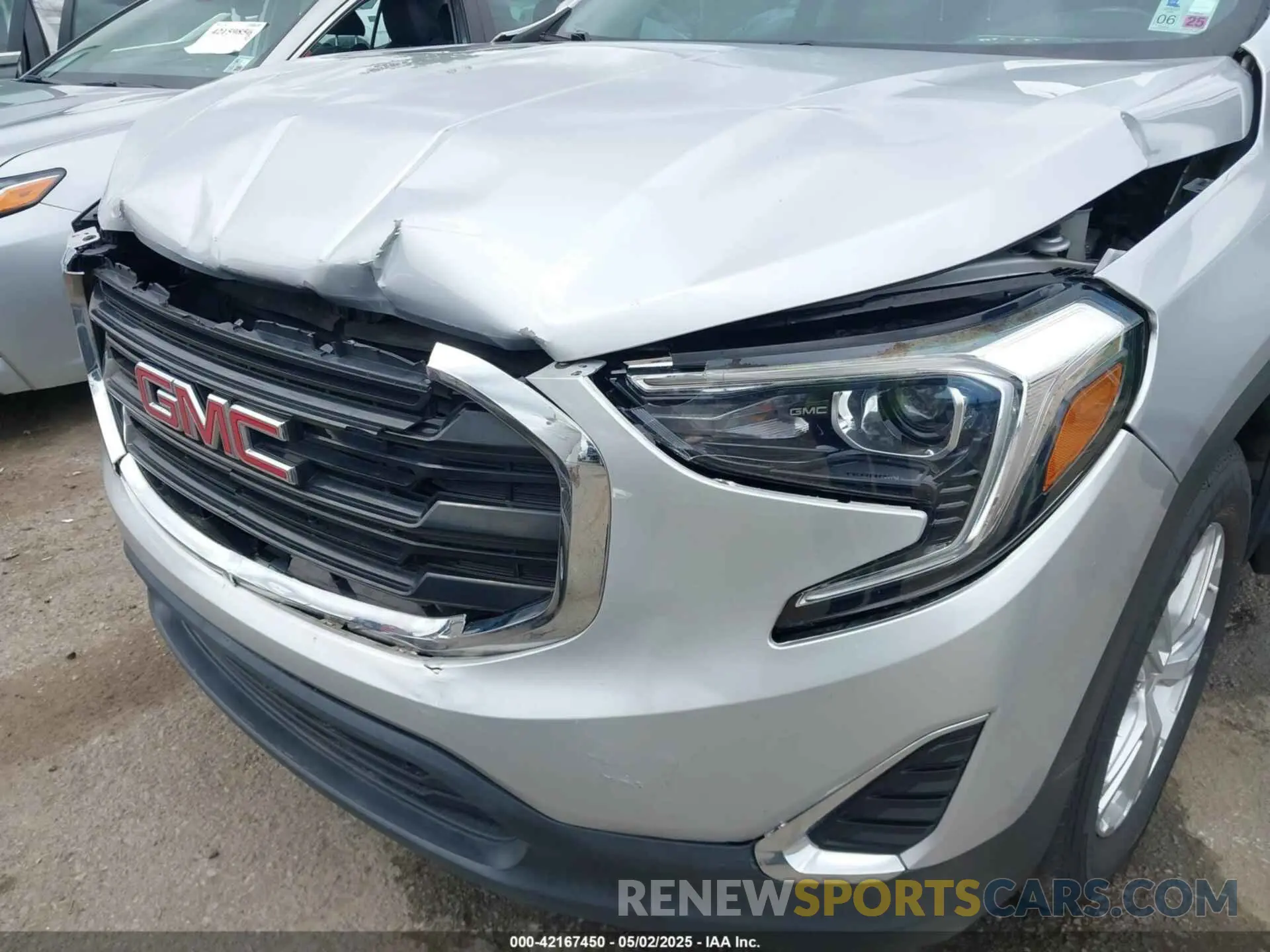 6 Photograph of a damaged car 3GKALMEV2ML363310 GMC TERRAIN 2021