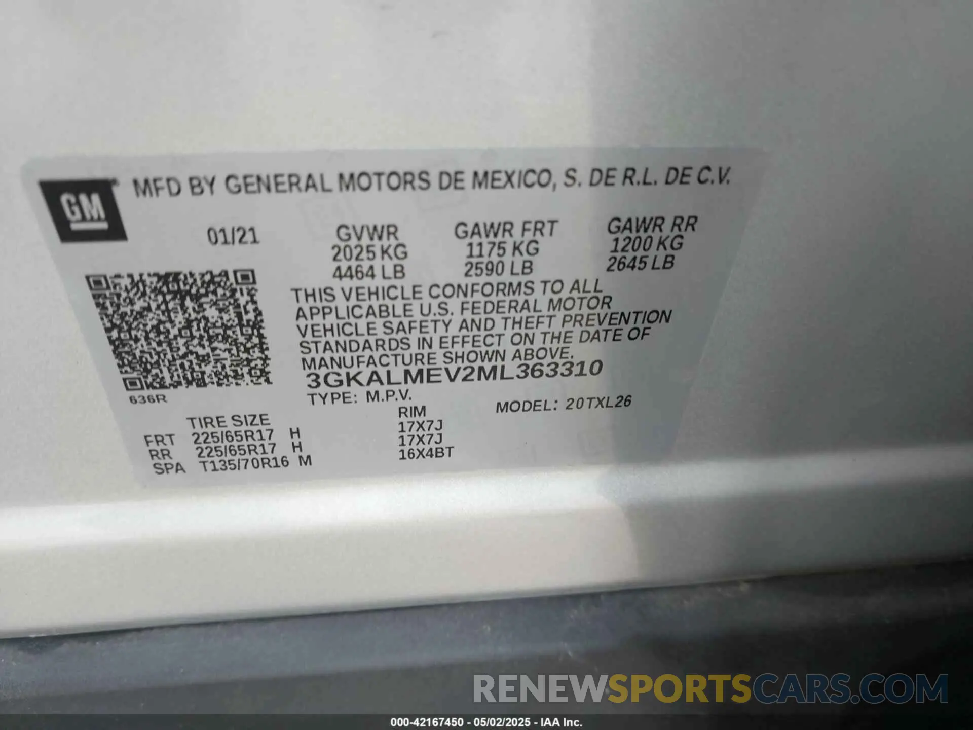 9 Photograph of a damaged car 3GKALMEV2ML363310 GMC TERRAIN 2021
