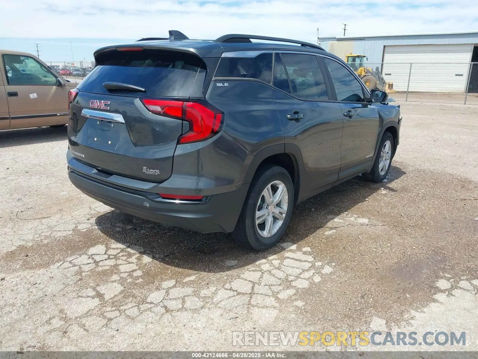 4 Фотография поврежденного автомобиля 3GKALMEV2ML384884 GMC TERRAIN 2021