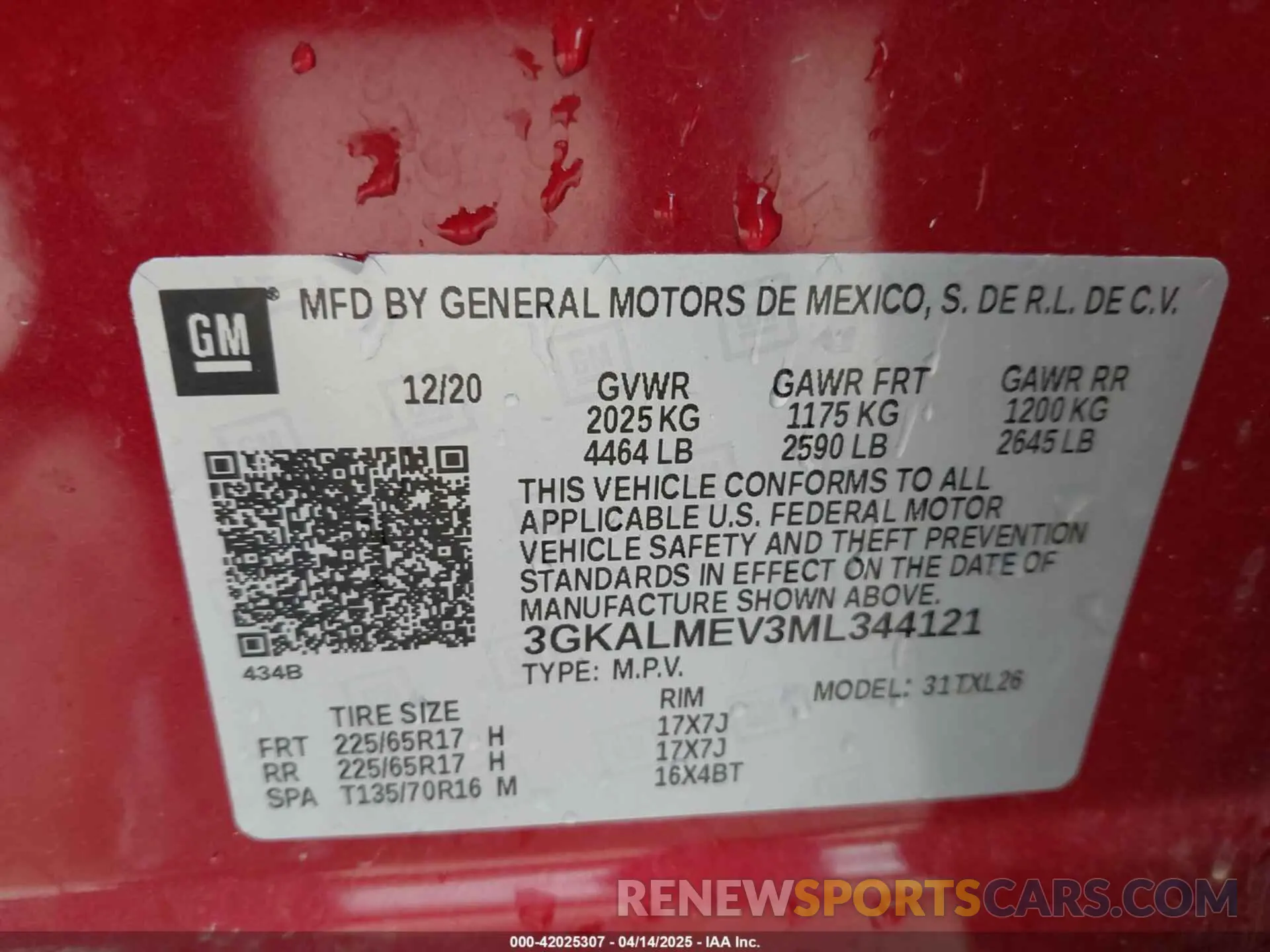9 Photograph of a damaged car 3GKALMEV3ML344121 GMC TERRAIN 2021