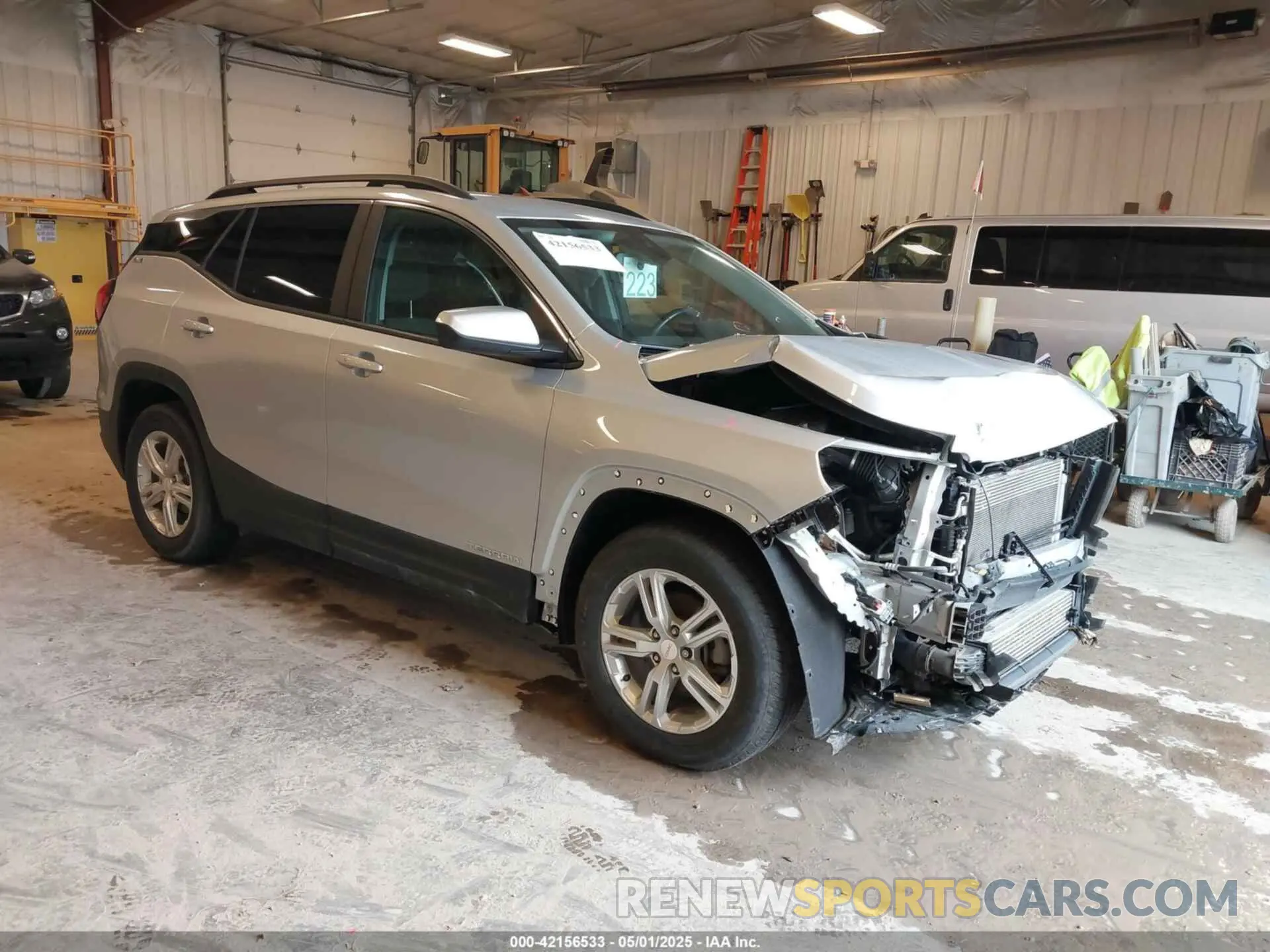 1 Photograph of a damaged car 3GKALMEV3ML400722 GMC TERRAIN 2021