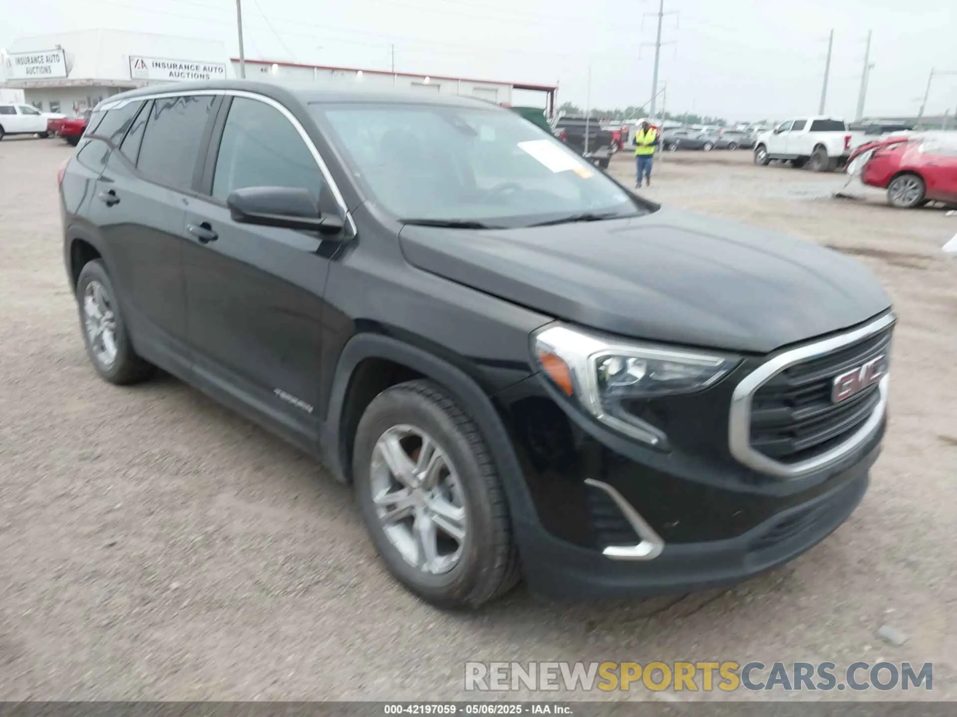 1 Photograph of a damaged car 3GKALMEV4ML339803 GMC TERRAIN 2021
