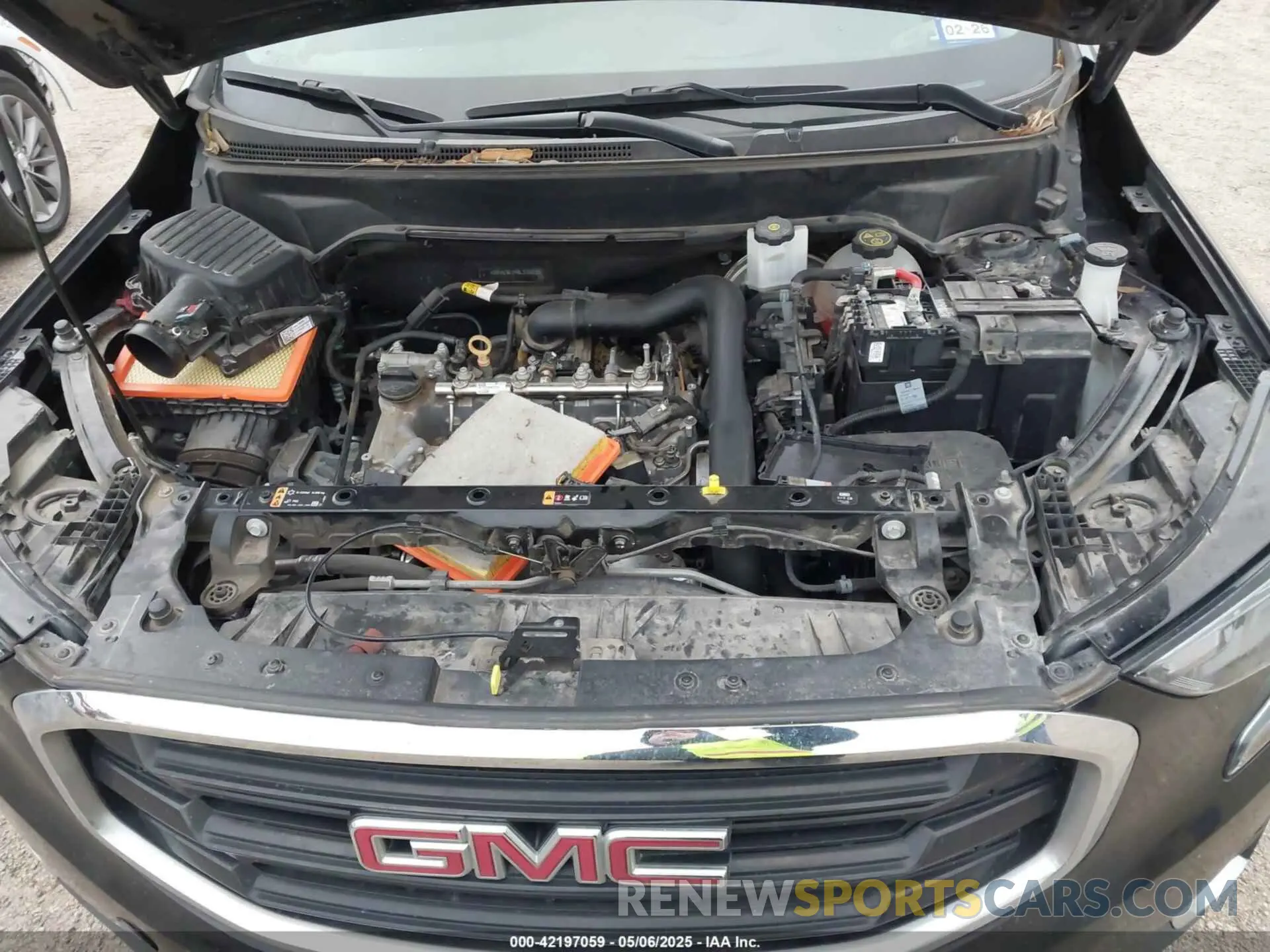 10 Photograph of a damaged car 3GKALMEV4ML339803 GMC TERRAIN 2021