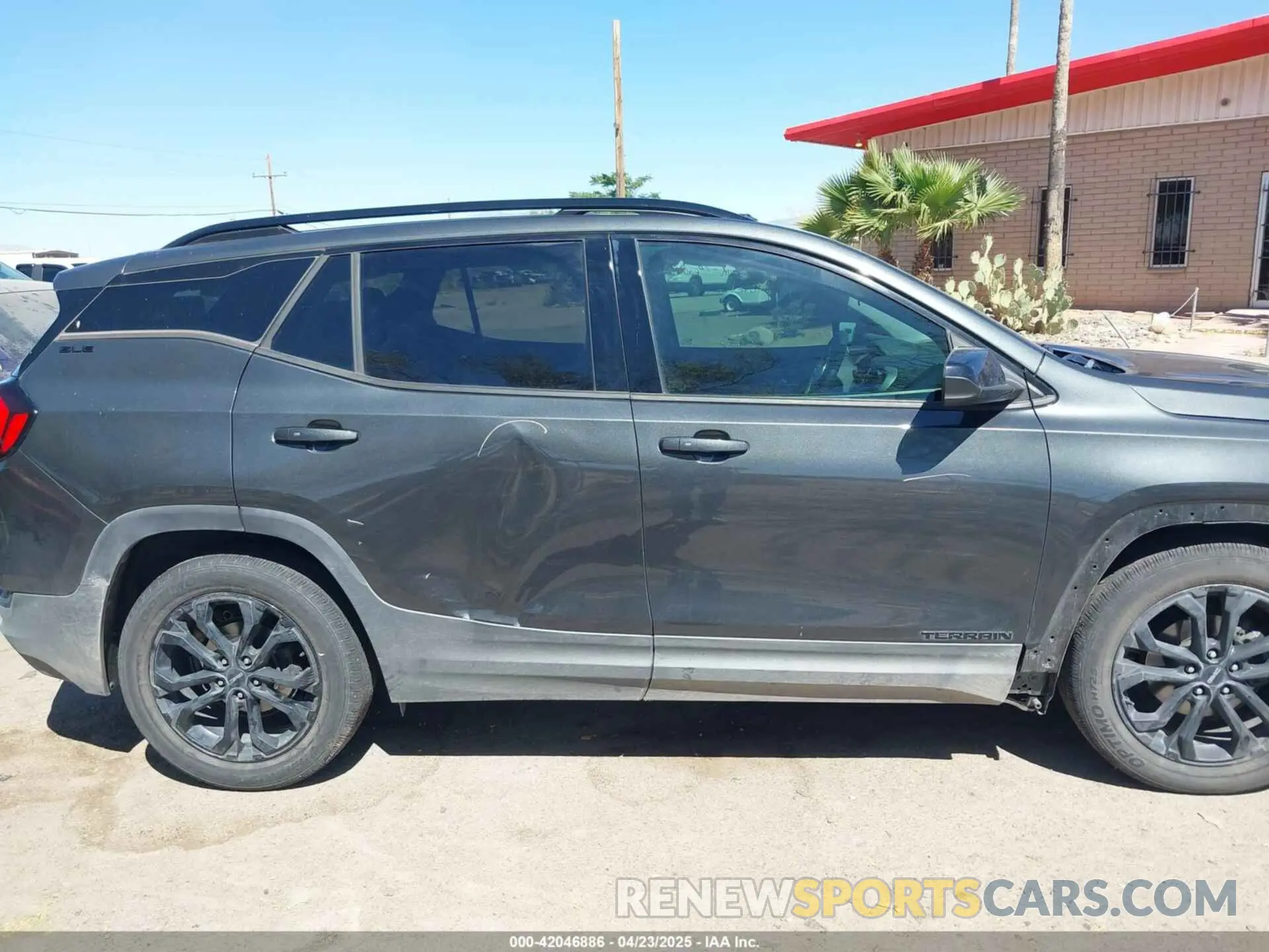 14 Photograph of a damaged car 3GKALMEV4ML340336 GMC TERRAIN 2021