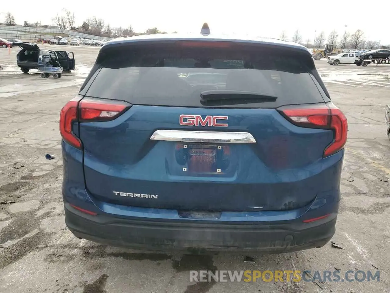 6 Photograph of a damaged car 3GKALMEV4ML367360 GMC TERRAIN 2021