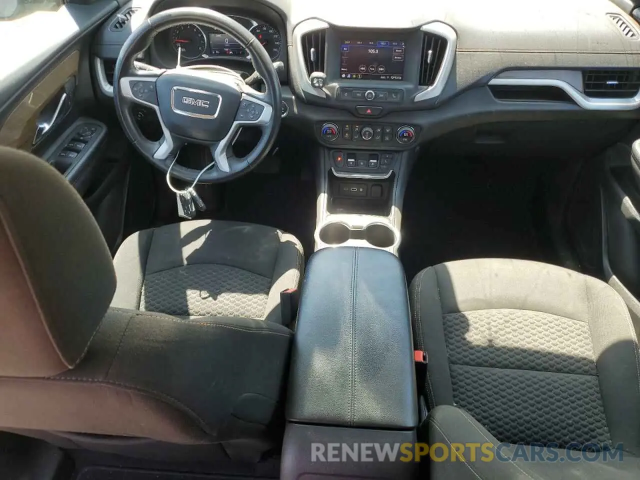 8 Photograph of a damaged car 3GKALMEV4ML396941 GMC TERRAIN 2021