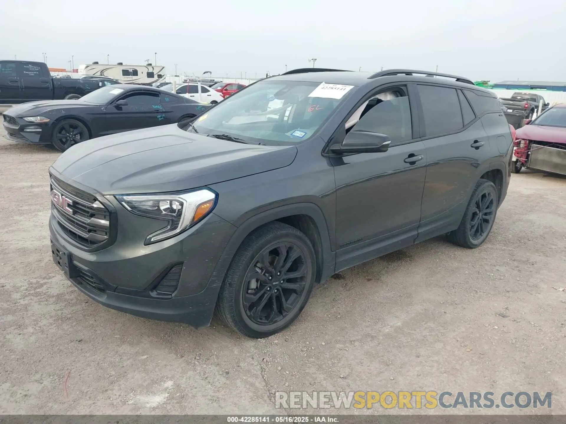 2 Фотография поврежденного автомобиля 3GKALMEV5ML351247 GMC TERRAIN 2021