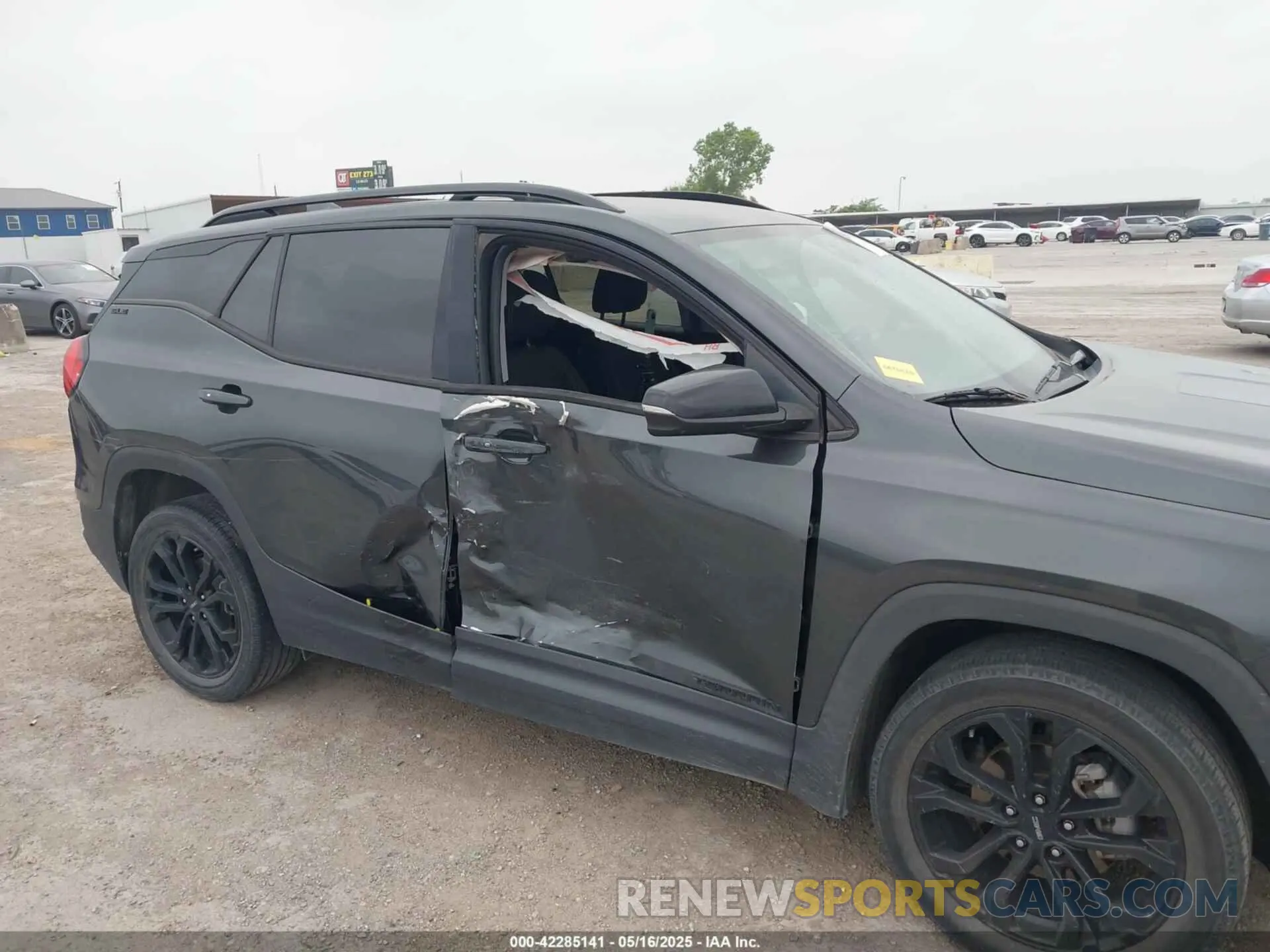 6 Фотография поврежденного автомобиля 3GKALMEV5ML351247 GMC TERRAIN 2021