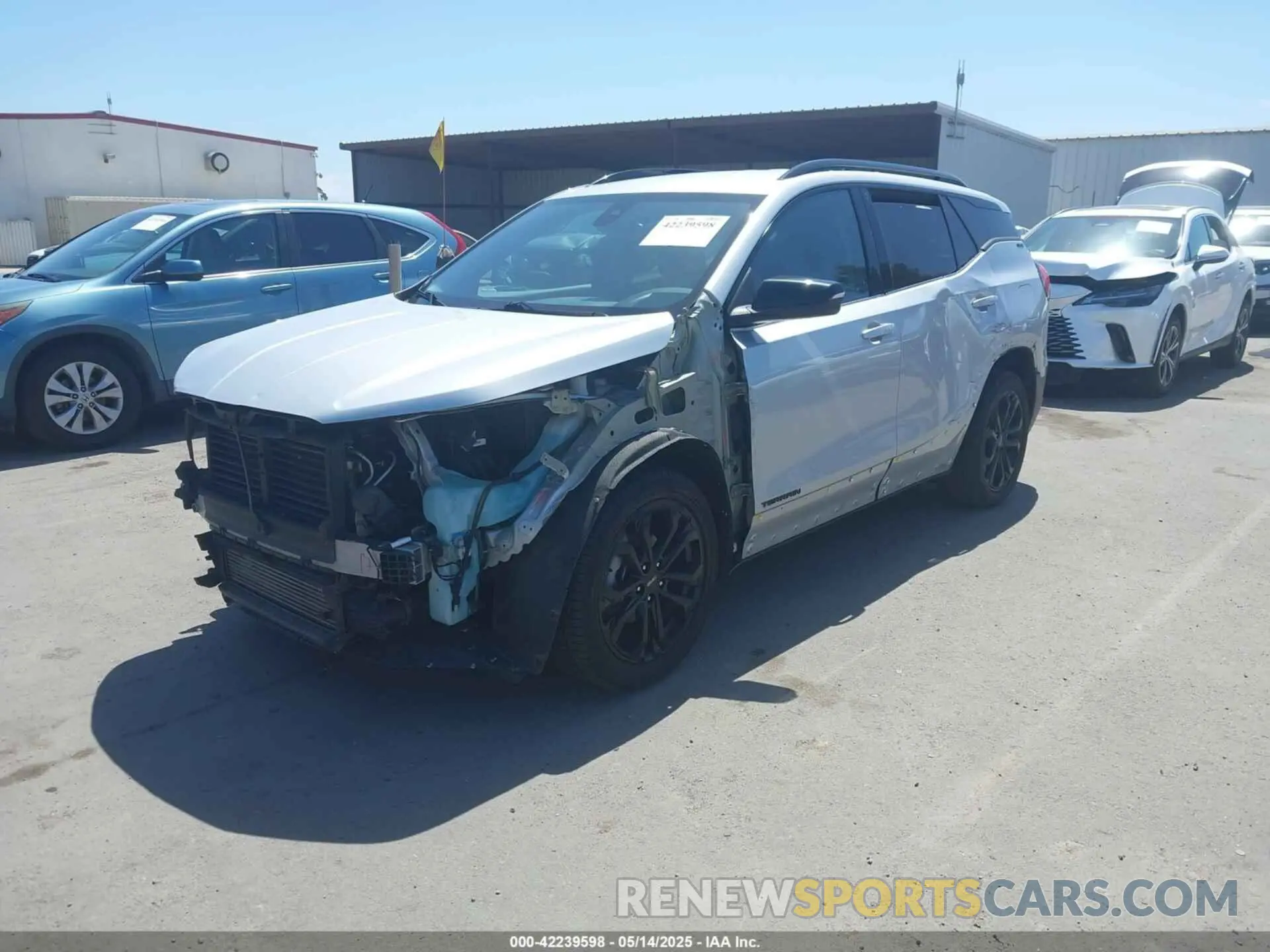 2 Фотография поврежденного автомобиля 3GKALMEV6ML342606 GMC TERRAIN 2021