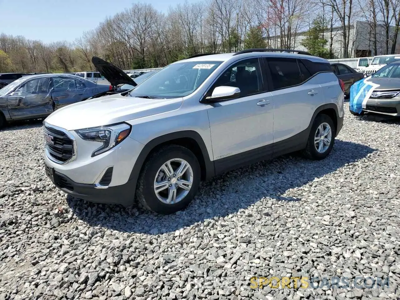 1 Фотография поврежденного автомобиля 3GKALMEV6ML382992 GMC TERRAIN 2021