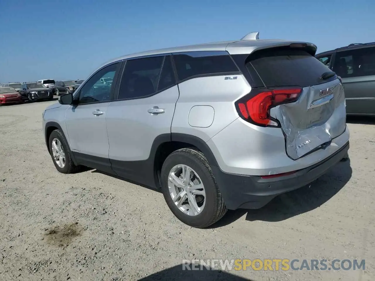 2 Photograph of a damaged car 3GKALMEV6ML402836 GMC TERRAIN 2021