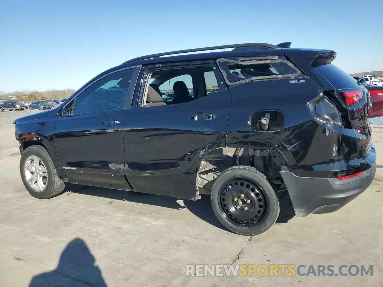 2 Photograph of a damaged car 3GKALMEV7ML313020 GMC TERRAIN 2021