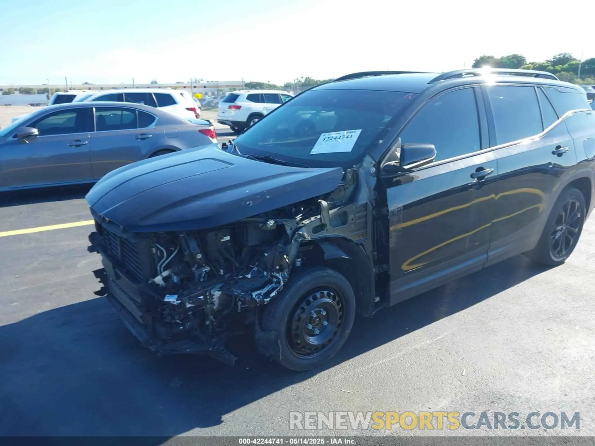 6 Photograph of a damaged car 3GKALMEV7ML320792 GMC TERRAIN 2021