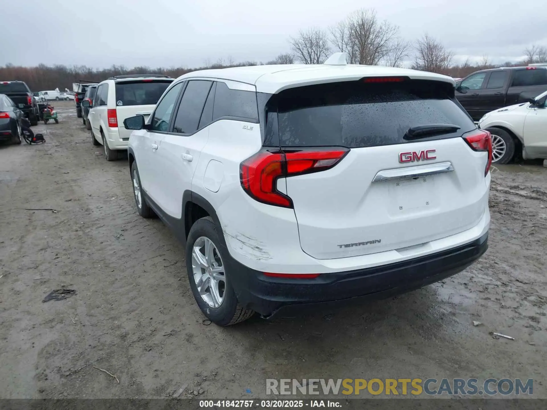 3 Photograph of a damaged car 3GKALMEV7ML337964 GMC TERRAIN 2021