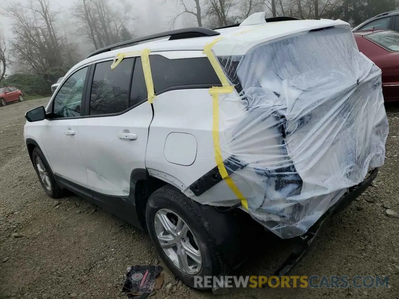 2 Photograph of a damaged car 3GKALMEV7ML347782 GMC TERRAIN 2021