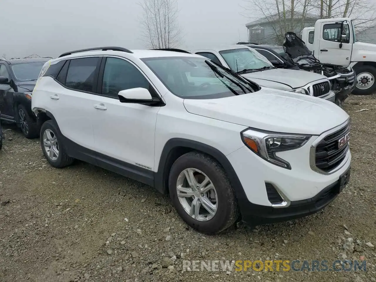 4 Photograph of a damaged car 3GKALMEV7ML347782 GMC TERRAIN 2021