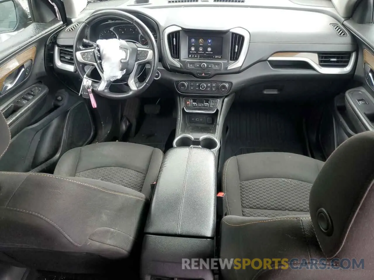 8 Фотография поврежденного автомобиля 3GKALMEV7ML362606 GMC TERRAIN 2021