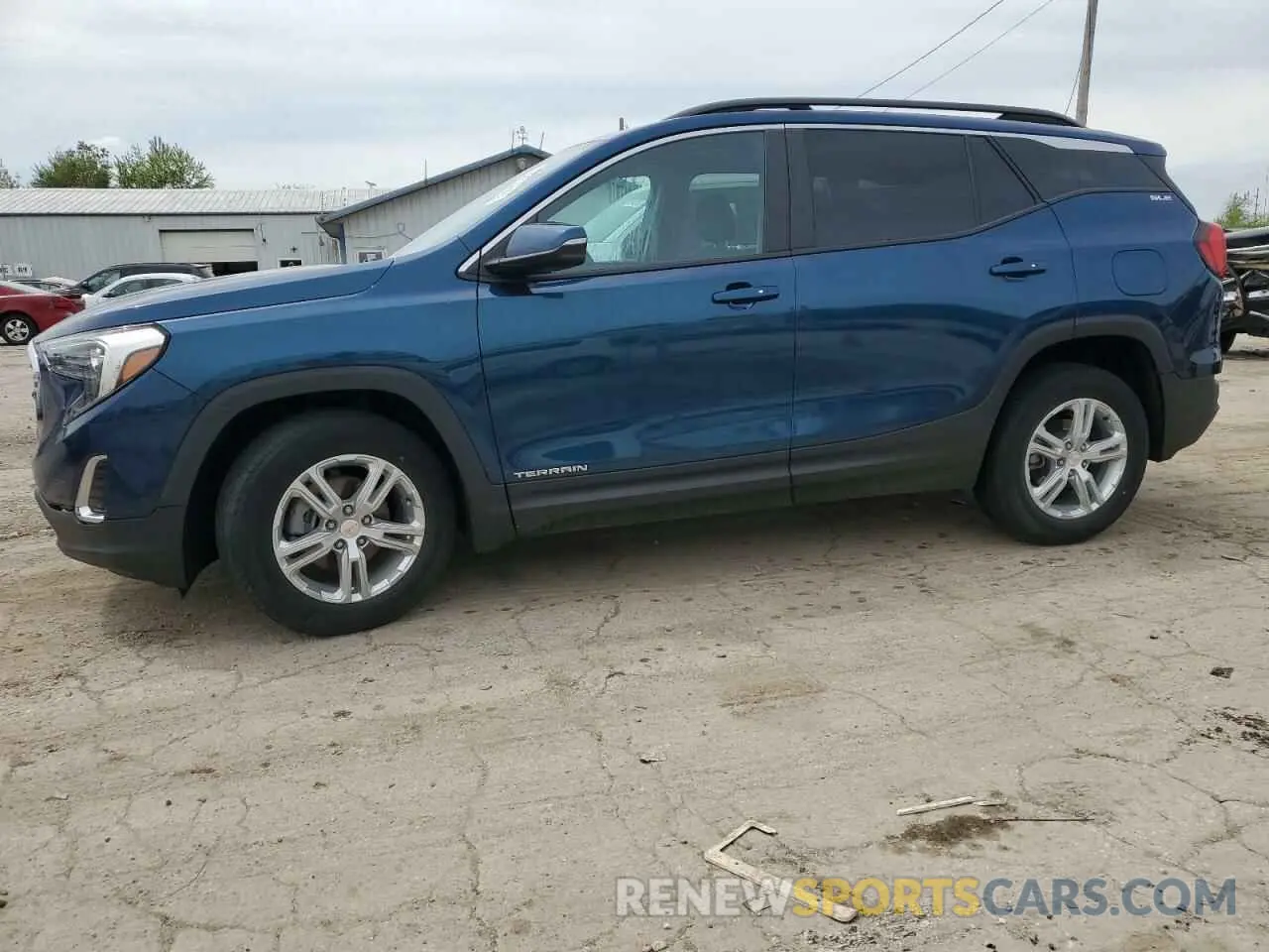 1 Фотография поврежденного автомобиля 3GKALMEV7ML382158 GMC TERRAIN 2021