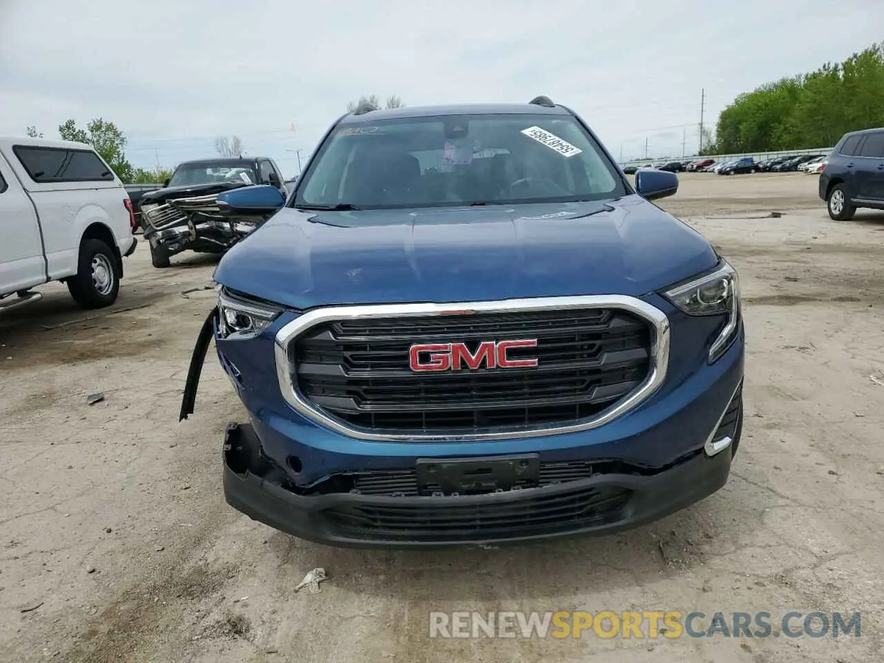 5 Фотография поврежденного автомобиля 3GKALMEV7ML382158 GMC TERRAIN 2021