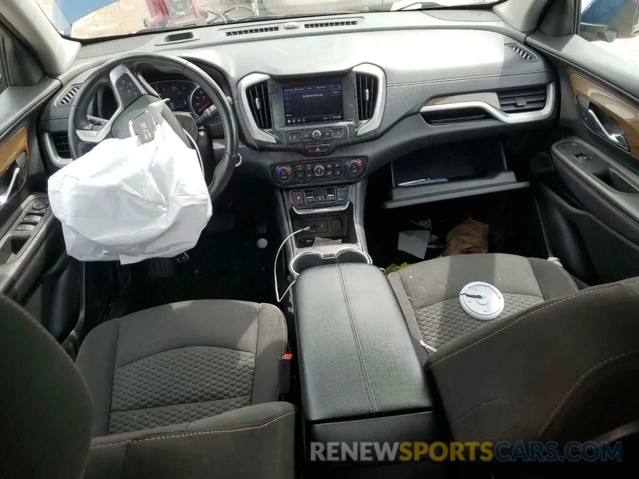 8 Фотография поврежденного автомобиля 3GKALMEV7ML382158 GMC TERRAIN 2021