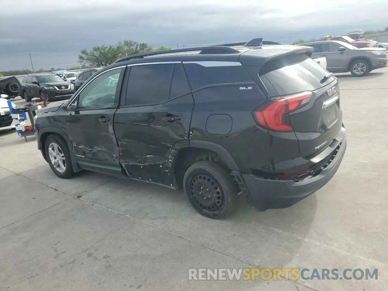 2 Фотография поврежденного автомобиля 3GKALMEV8ML348911 GMC TERRAIN 2021