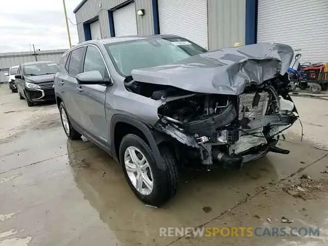 14 Photograph of a damaged car 3GKALMEV8ML383934 GMC TERRAIN 2021