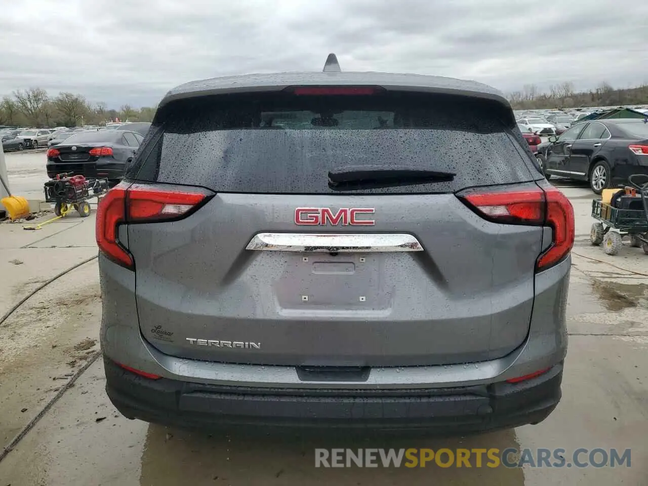 6 Photograph of a damaged car 3GKALMEV8ML383934 GMC TERRAIN 2021