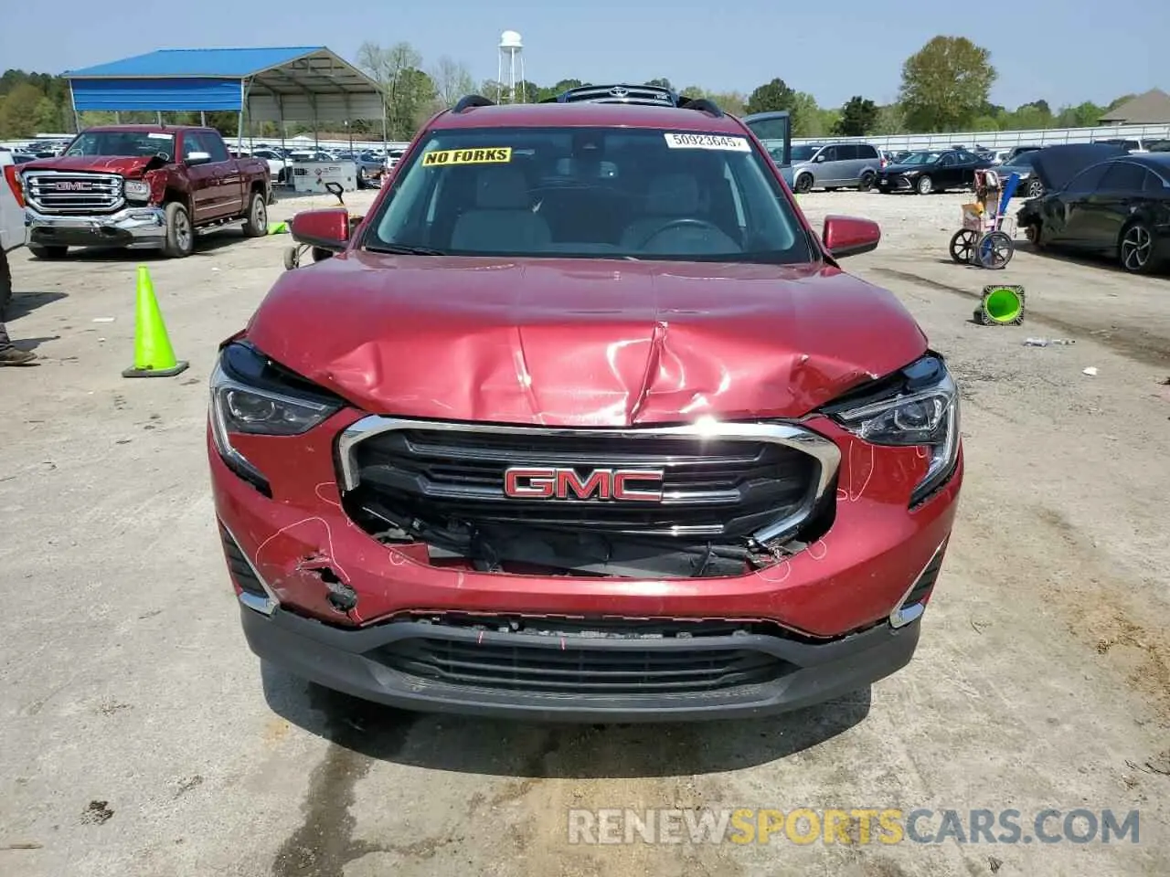 5 Фотография поврежденного автомобиля 3GKALMEVXML328434 GMC TERRAIN 2021