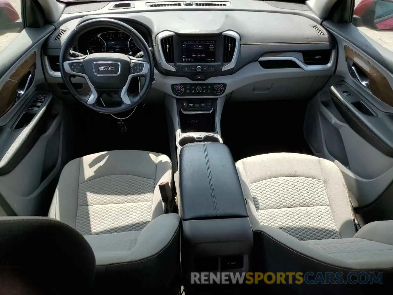 8 Фотография поврежденного автомобиля 3GKALMEVXML328434 GMC TERRAIN 2021