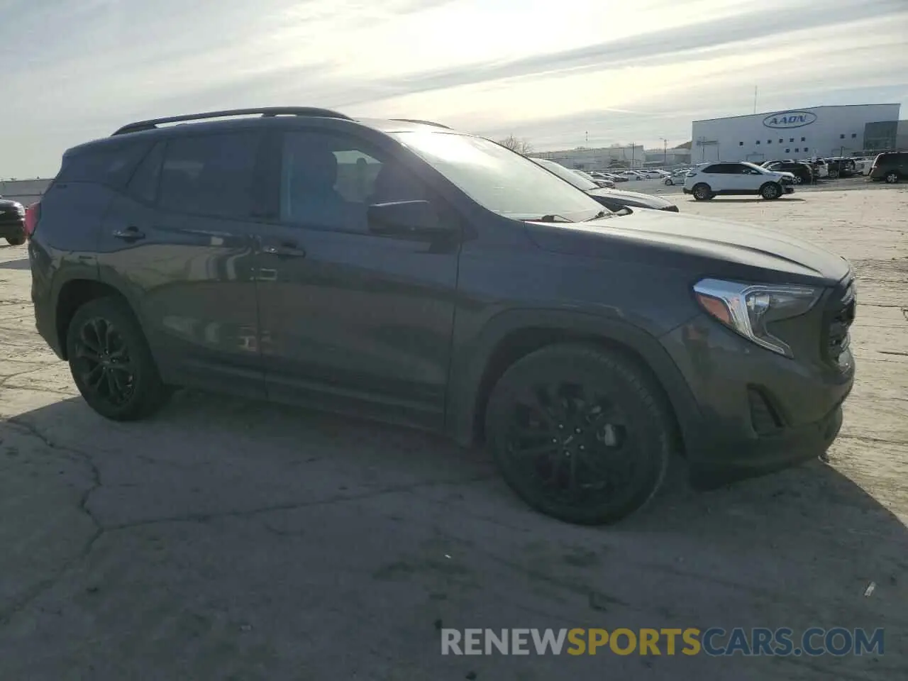 4 Фотография поврежденного автомобиля 3GKALMEVXML344648 GMC TERRAIN 2021