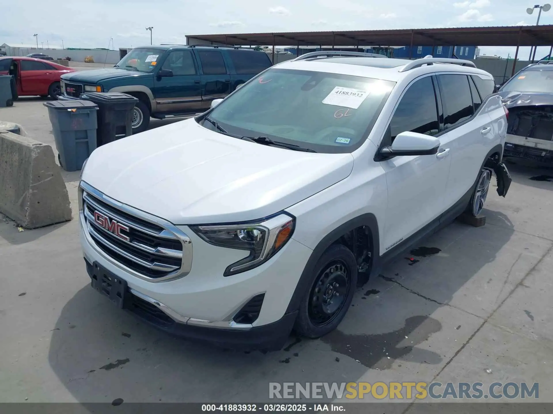 2 Фотография поврежденного автомобиля 3GKALPEV0ML351335 GMC TERRAIN 2021