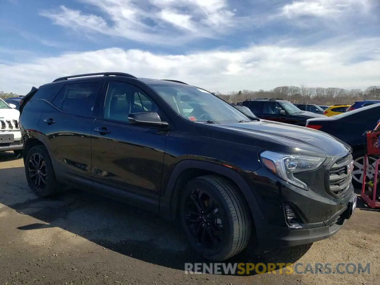 4 Фотография поврежденного автомобиля 3GKALPEV1ML387227 GMC TERRAIN 2021