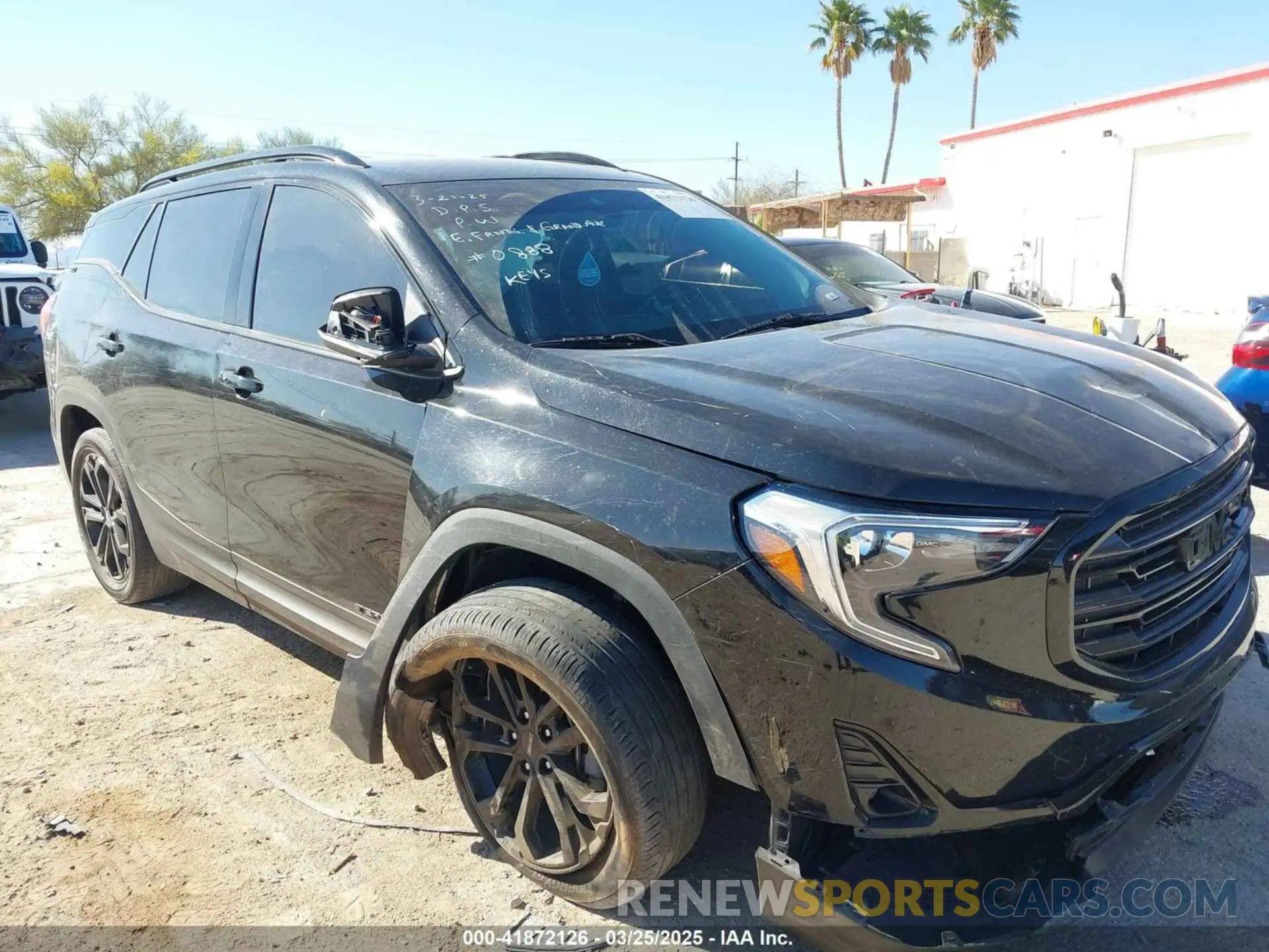 6 Фотография поврежденного автомобиля 3GKALPEV2ML400888 GMC TERRAIN 2021