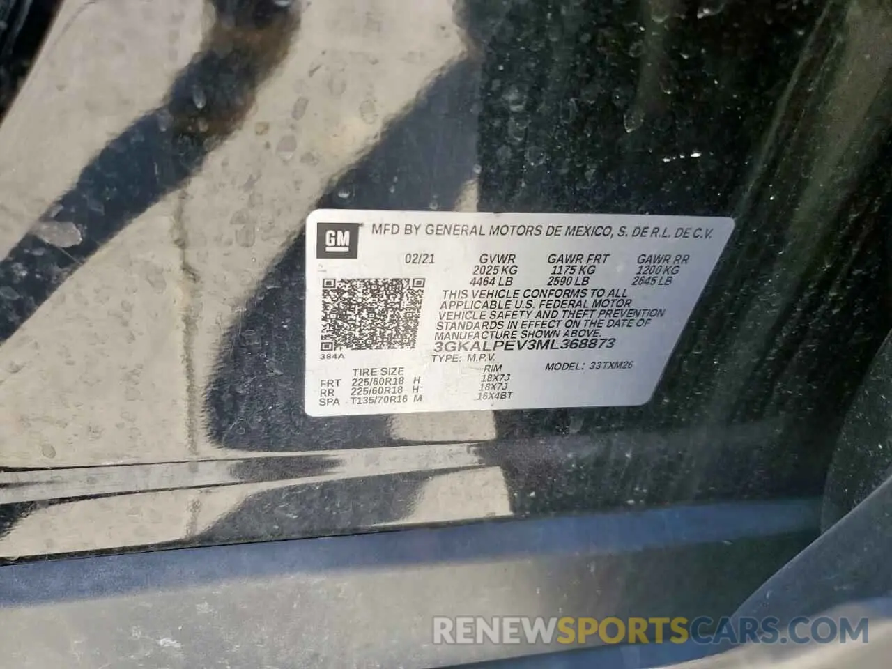15 Фотография поврежденного автомобиля 3GKALPEV3ML368873 GMC TERRAIN 2021