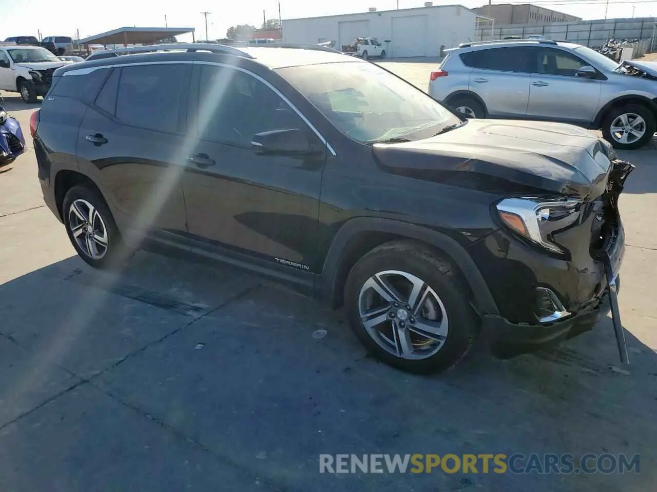 4 Фотография поврежденного автомобиля 3GKALPEV3ML368873 GMC TERRAIN 2021