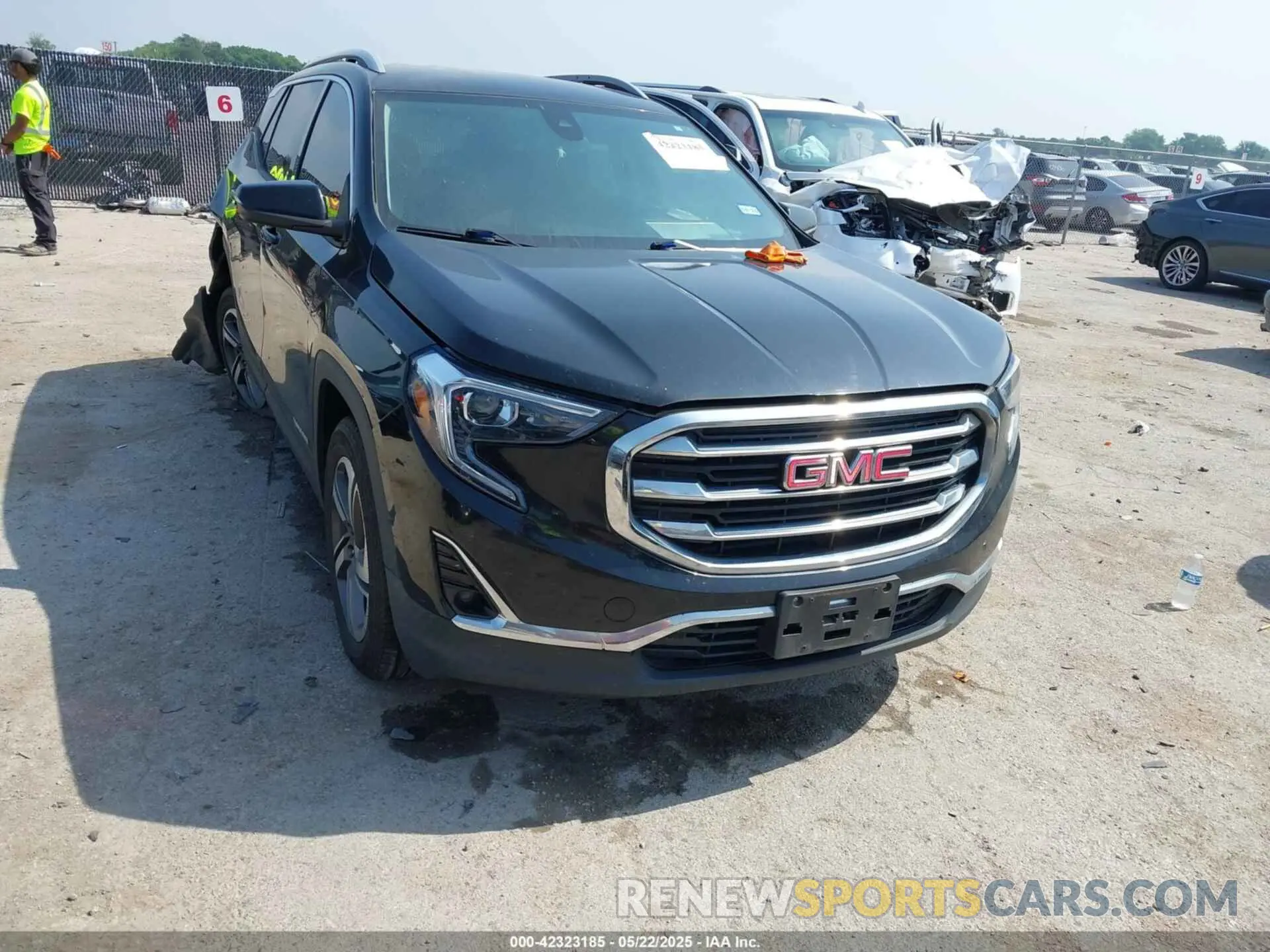 1 Photograph of a damaged car 3GKALPEV4ML343318 GMC TERRAIN 2021