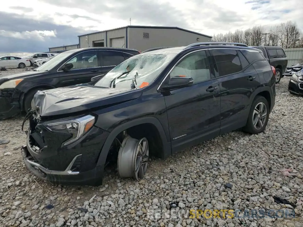 1 Photograph of a damaged car 3GKALPEV4ML382281 GMC TERRAIN 2021