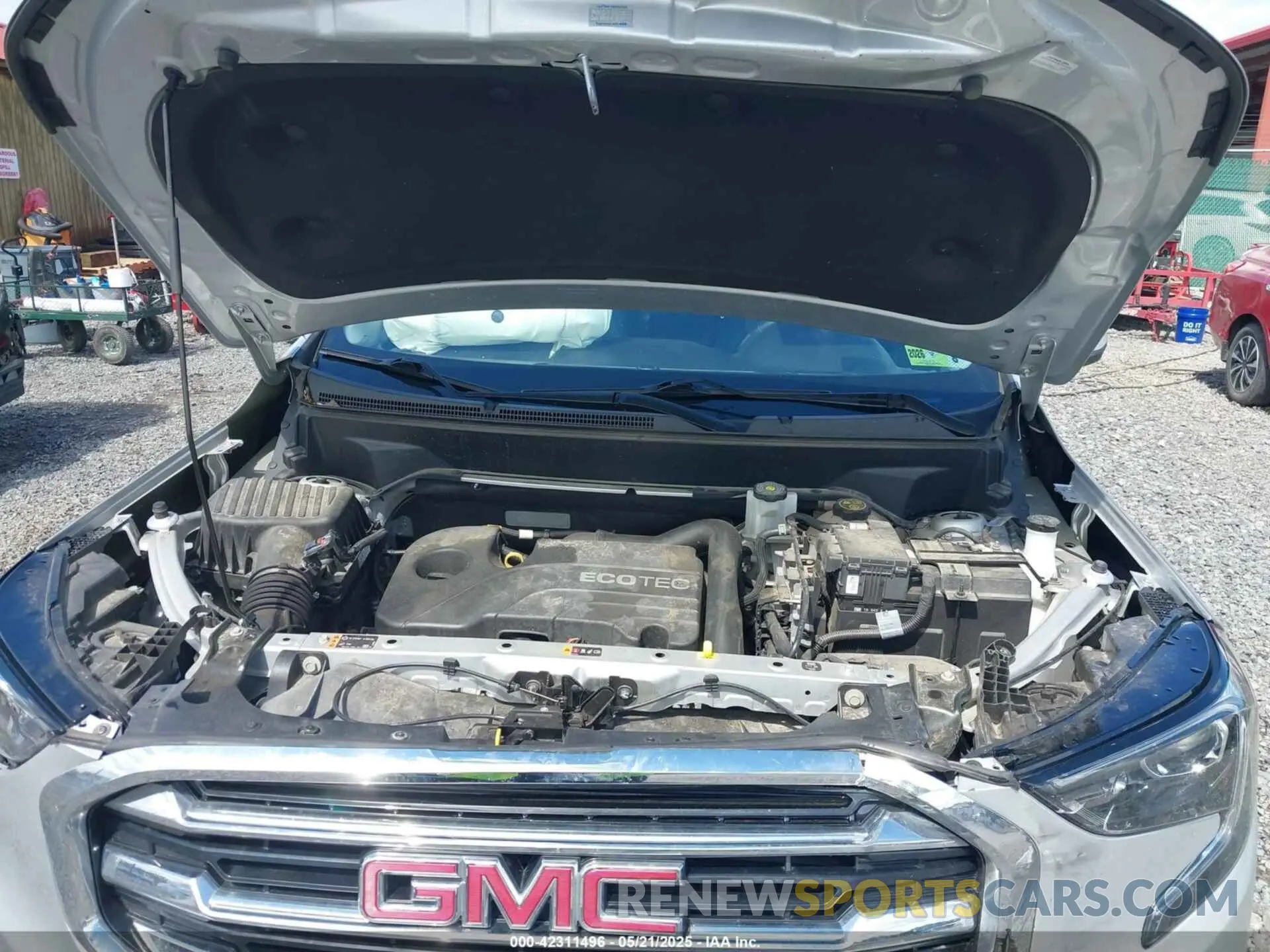 10 Photograph of a damaged car 3GKALPEV5ML317536 GMC TERRAIN 2021