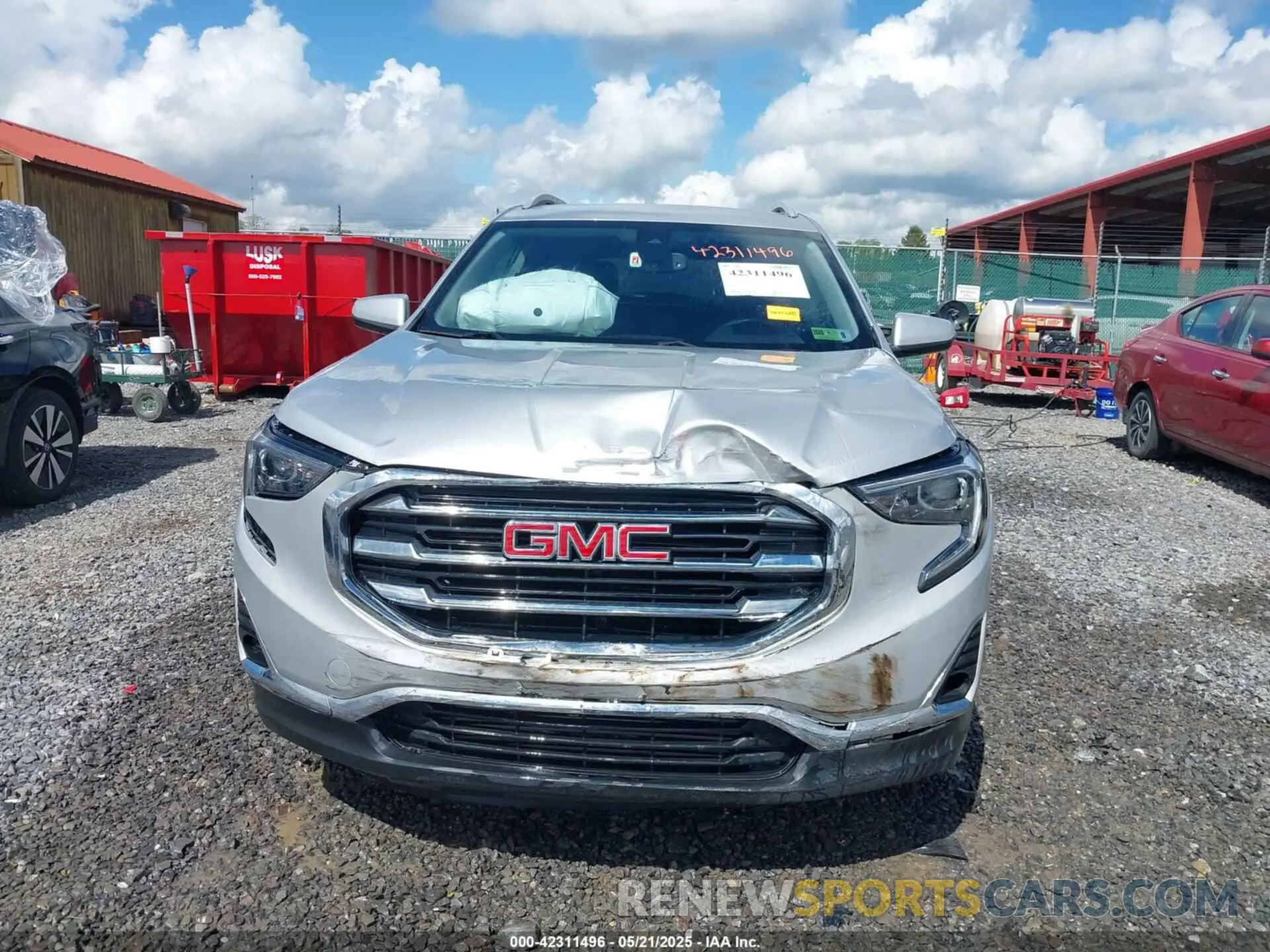 12 Photograph of a damaged car 3GKALPEV5ML317536 GMC TERRAIN 2021