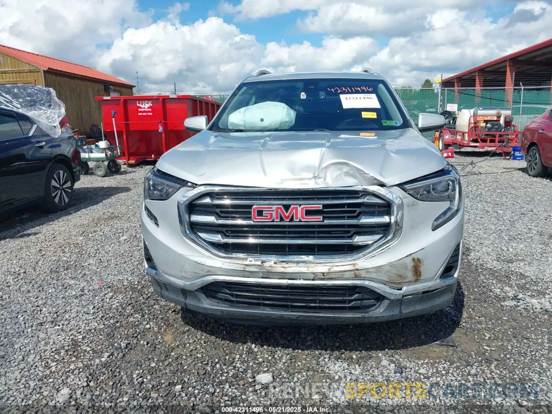 6 Photograph of a damaged car 3GKALPEV5ML317536 GMC TERRAIN 2021