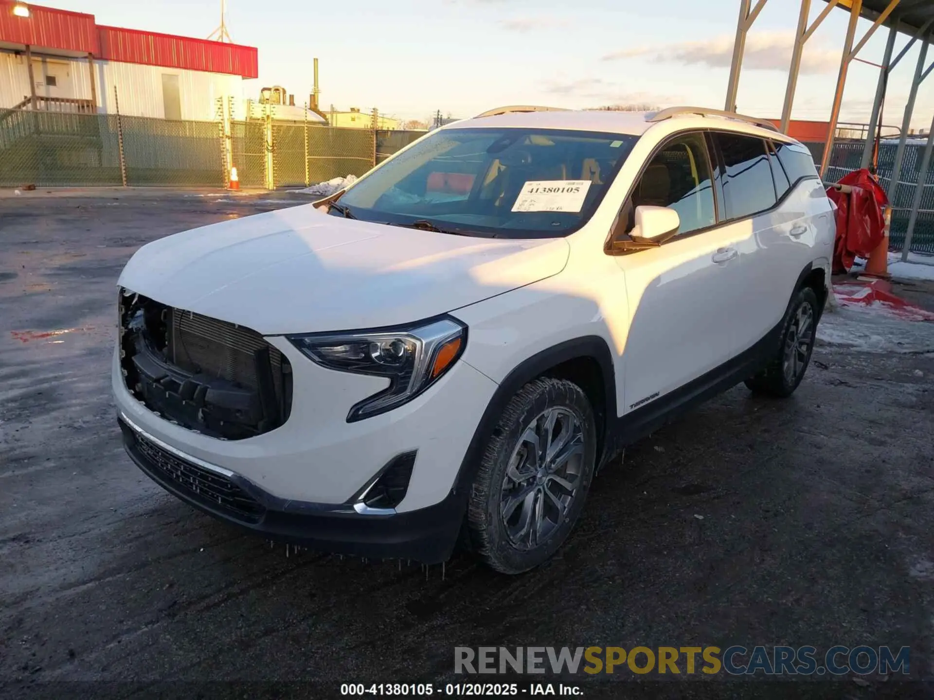 2 Фотография поврежденного автомобиля 3GKALPEV5ML325040 GMC TERRAIN 2021