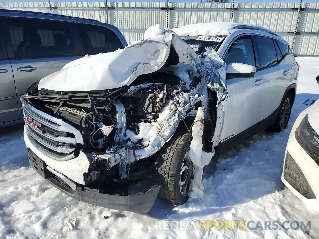 1 Photograph of a damaged car 3GKALPEV5ML325958 GMC TERRAIN 2021