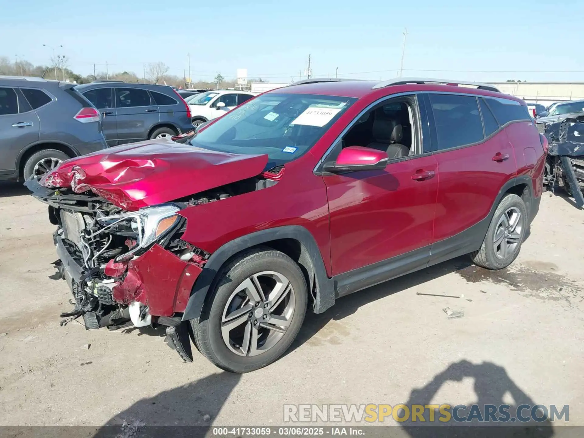2 Фотография поврежденного автомобиля 3GKALPEV5ML335308 GMC TERRAIN 2021