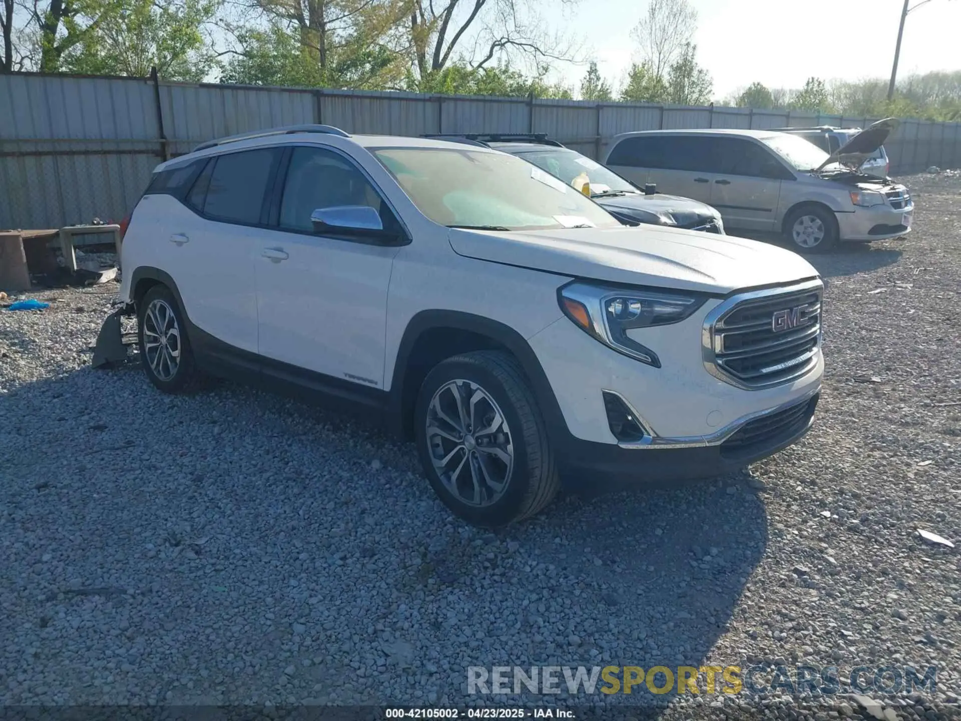 1 Фотография поврежденного автомобиля 3GKALPEV6ML303404 GMC TERRAIN 2021