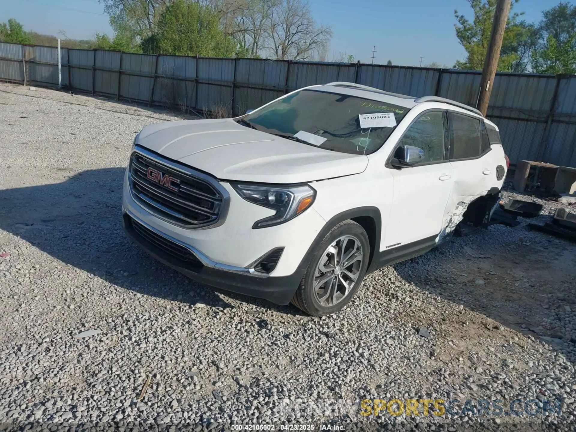 2 Фотография поврежденного автомобиля 3GKALPEV6ML303404 GMC TERRAIN 2021