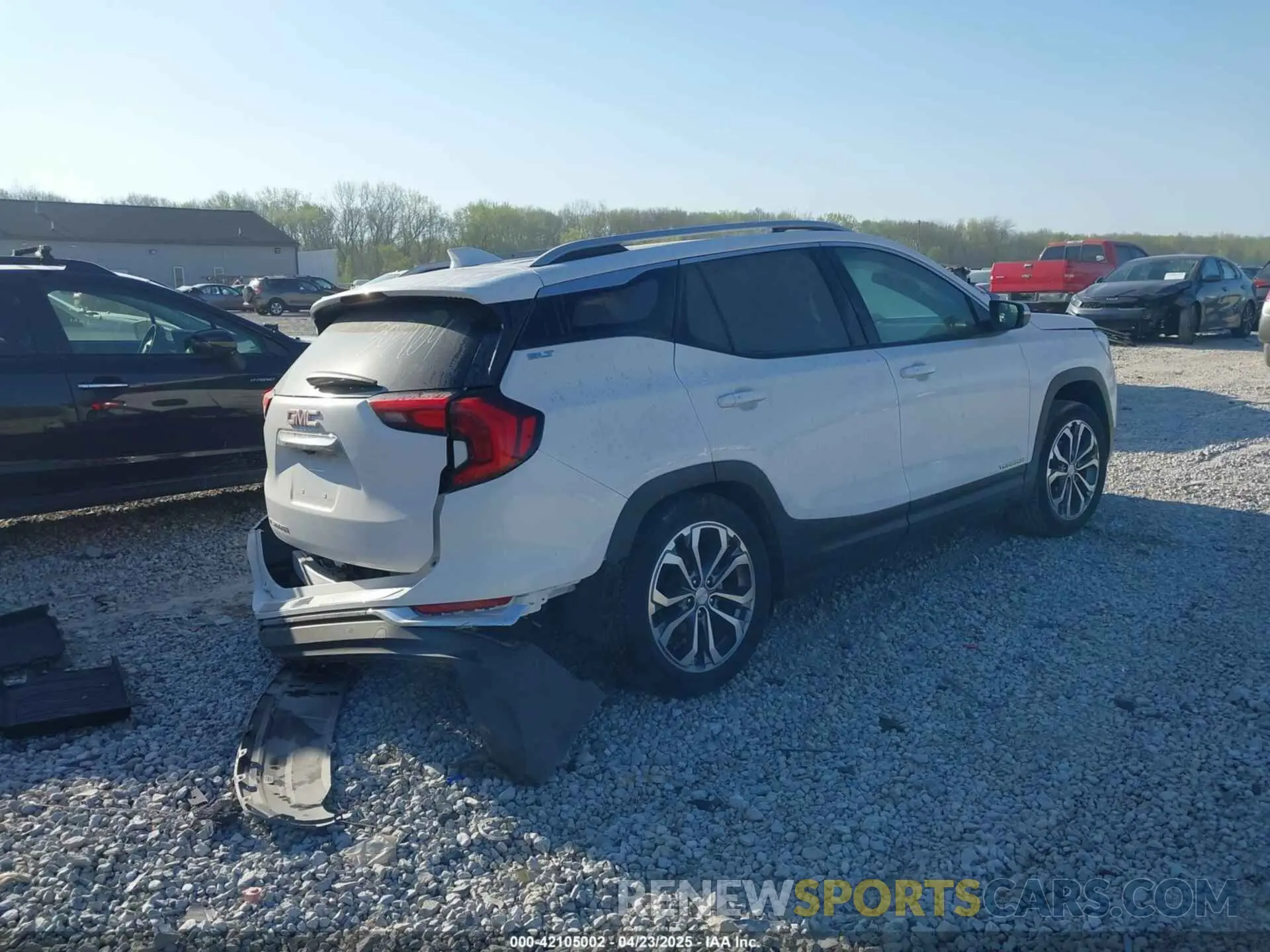 4 Фотография поврежденного автомобиля 3GKALPEV6ML303404 GMC TERRAIN 2021