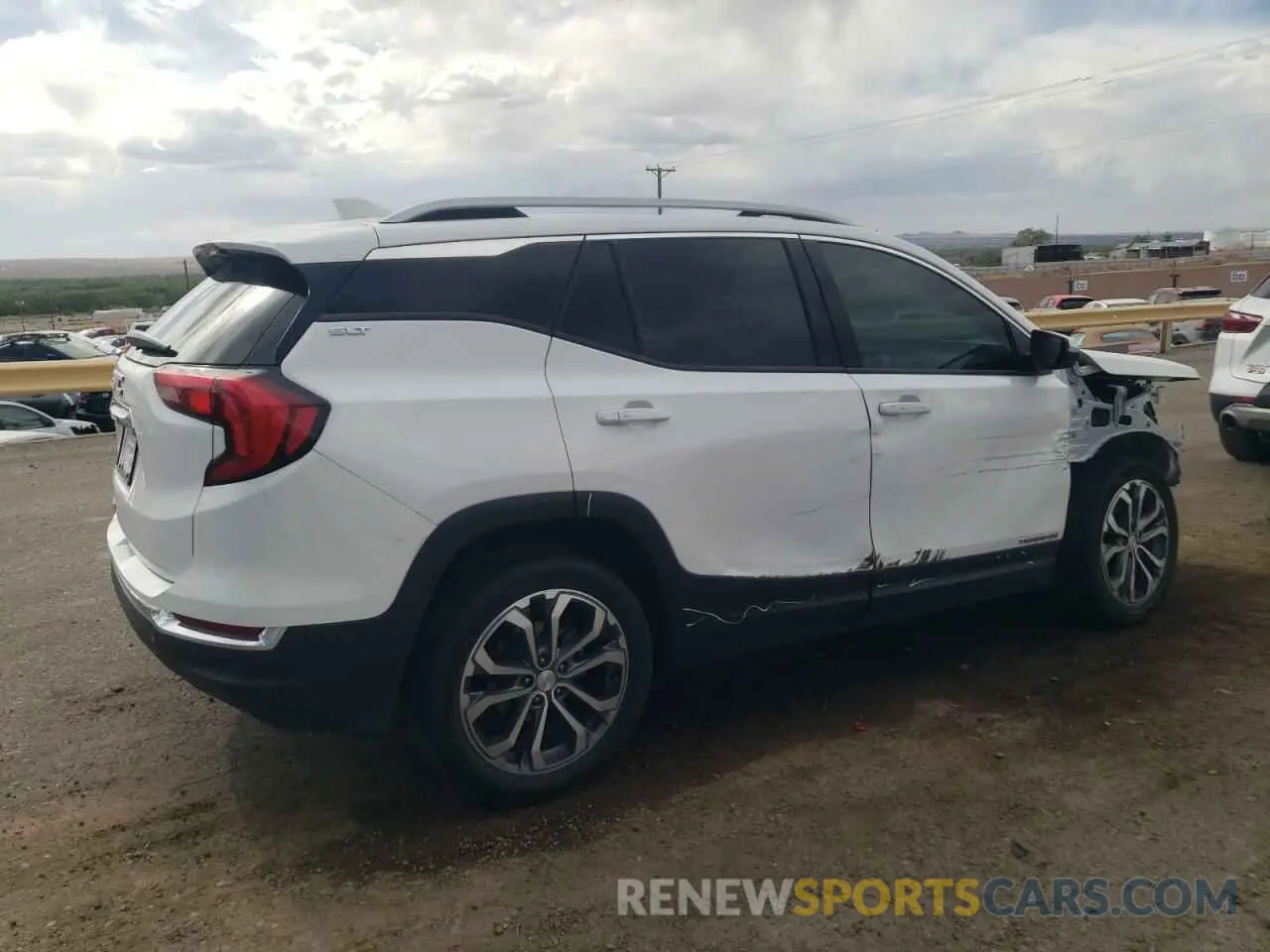 3 Photograph of a damaged car 3GKALPEV7ML308580 GMC TERRAIN 2021