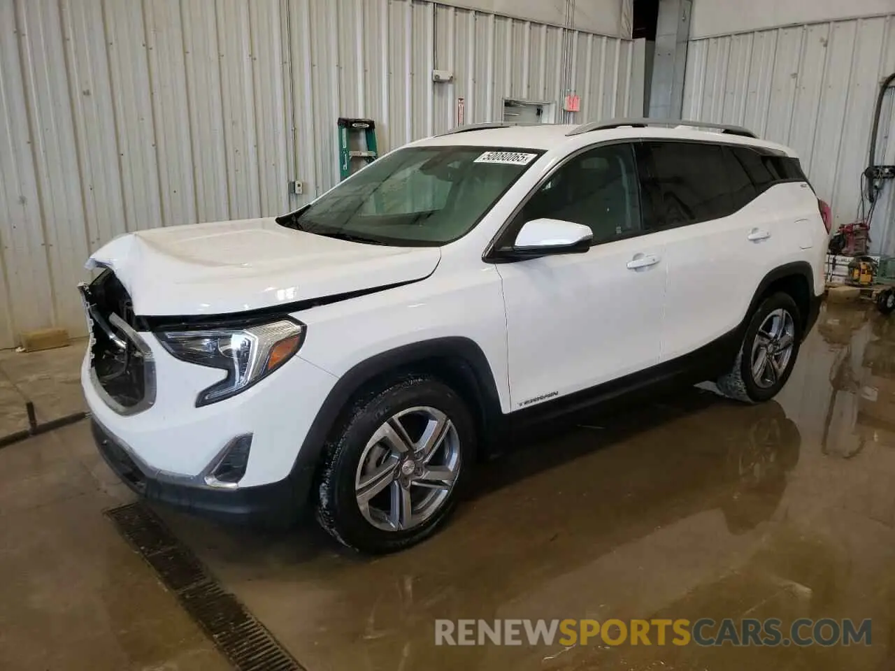1 Photograph of a damaged car 3GKALPEV7ML313553 GMC TERRAIN 2021