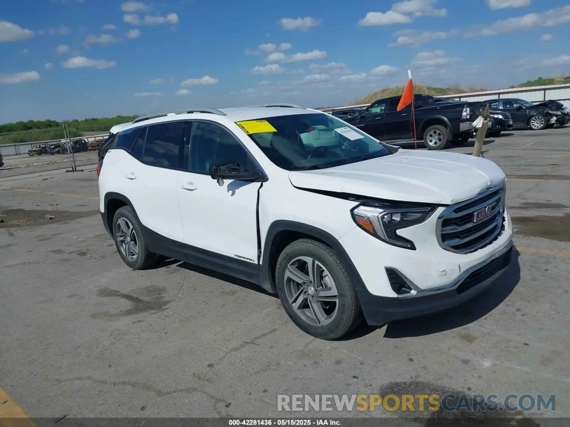 1 Photograph of a damaged car 3GKALPEV7ML391587 GMC TERRAIN 2021